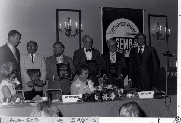  SEMA Hall Of Fame Inductee - Roy  Richter
